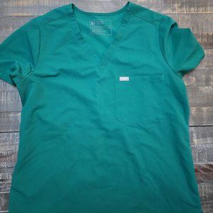 Figs Catrina One Pocket Hunter Green